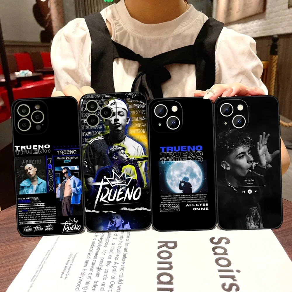 Trueno Fell Me Rapper Phone Case for iphone 15 Pro Max 14 Pro 16 Plus 12 13 11 Xr X Xs 8 7 Plus Silicone Back Cover