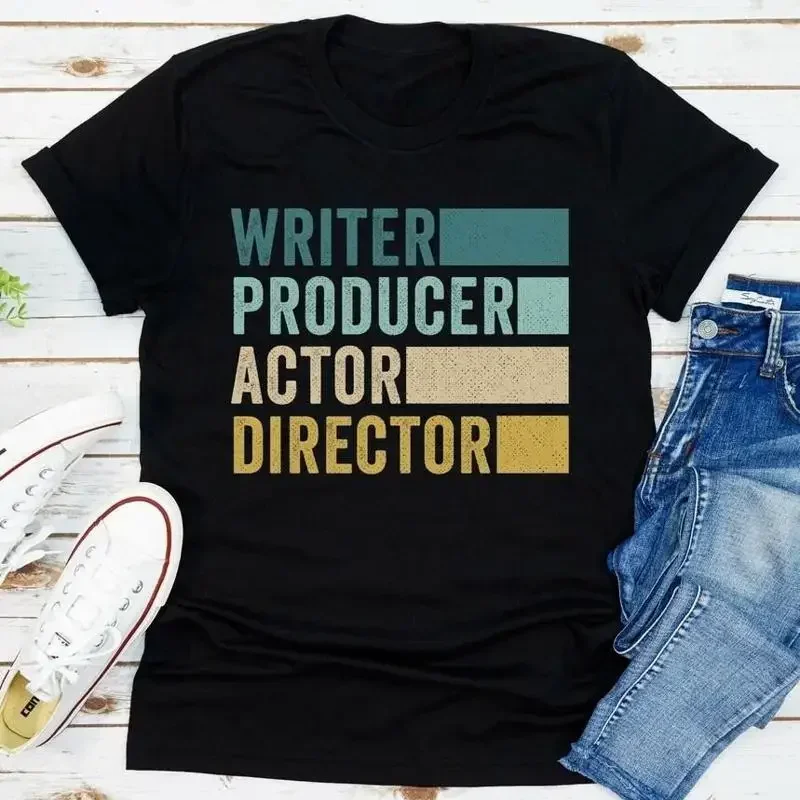 Writer Producer Actor Director T Shirt Filmmaker