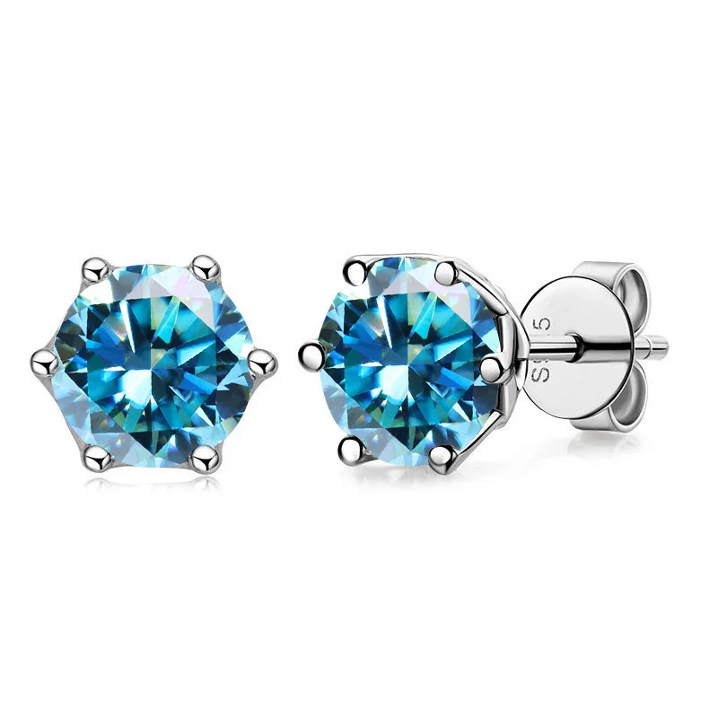 Butterflykiss Echte 1 CT D-Farbe Moissanit-Ohrstecker für Damen, Top-Qualität, 925er Sterlingsilber, funkelnder Hochzeitsschmuck – Detail 19