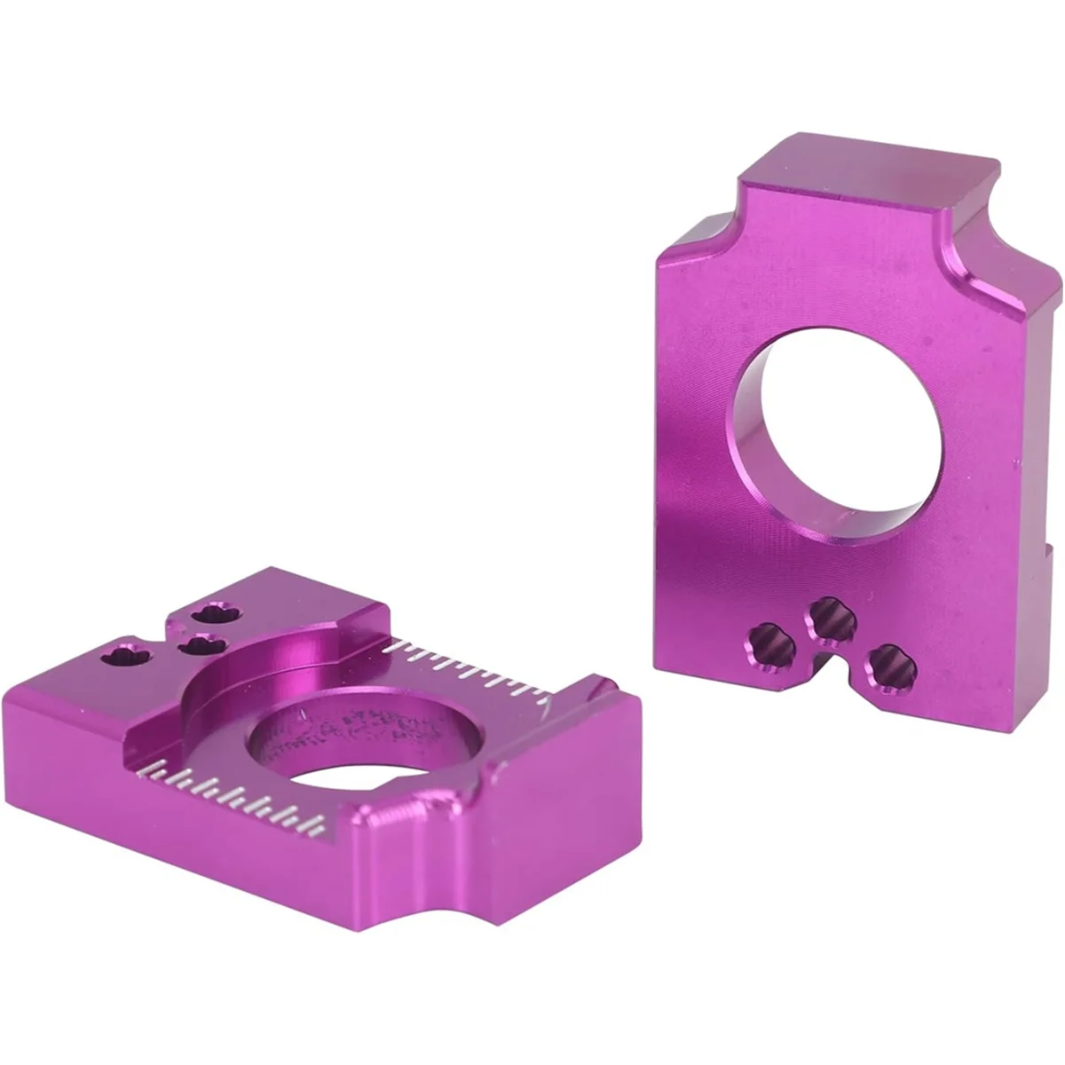 Rear Axle Blocks for Surron Ultra Bee, Axle Chain Adjuster Block Electric Dirt Bike Part Purple