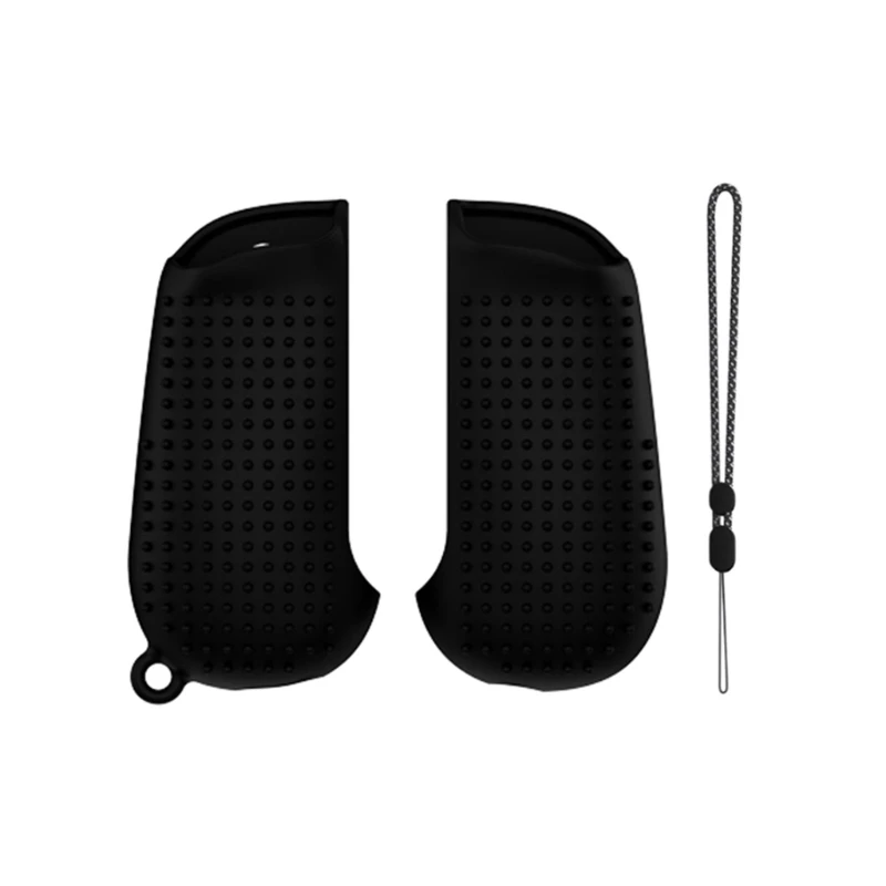 أذرع التحكم في ألعاب الفيديو غطاء سيليكون للعمود الفقري غطاء حامي واحد الإسكان الغبار مقاومة للخدش الجلد غطاء ناعم 448F