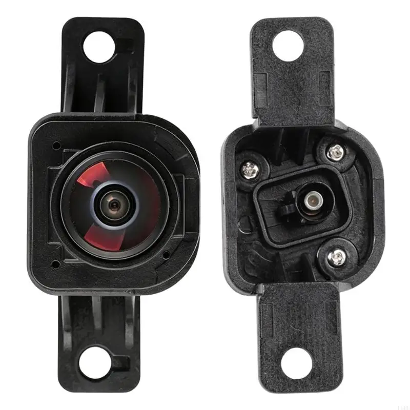 D5BE Front View Parking Assist Camera 99250L1000, Vehicle Sedan Fit Camera Unit with Plastic Housing for Low-Speed Front Checks