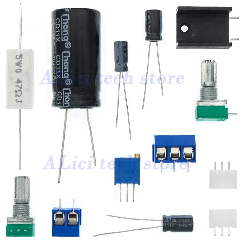 0-30V 2mA-3A DC Regulated Power Supply DIY Kit Continuously Adjustable Current Limiting Protection Voltage Regulator Set