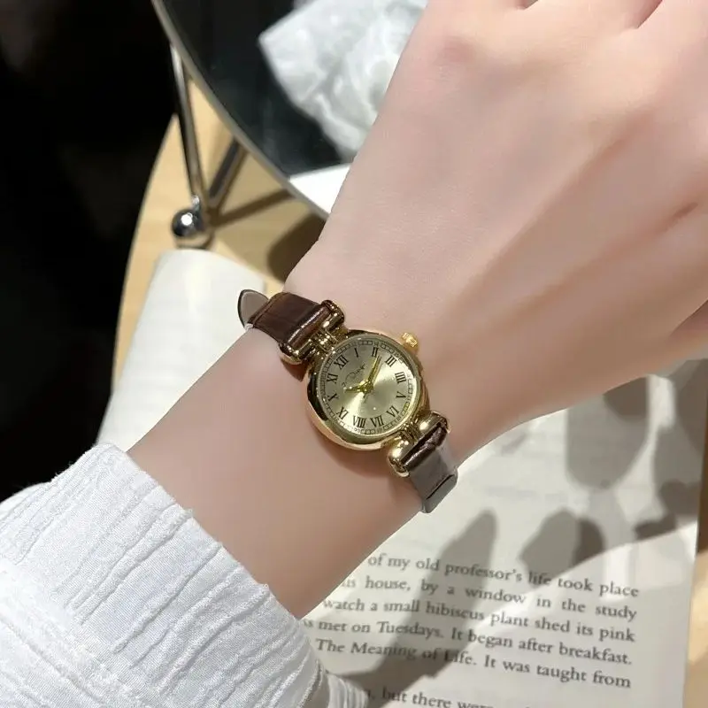 ساعة نسائية فاخرة ذهبية رفيعة للغاية relojes para damas ساعات نسائية فاخرة مقاومة للماء كوارتز ساعة اليد Relogio Feminino