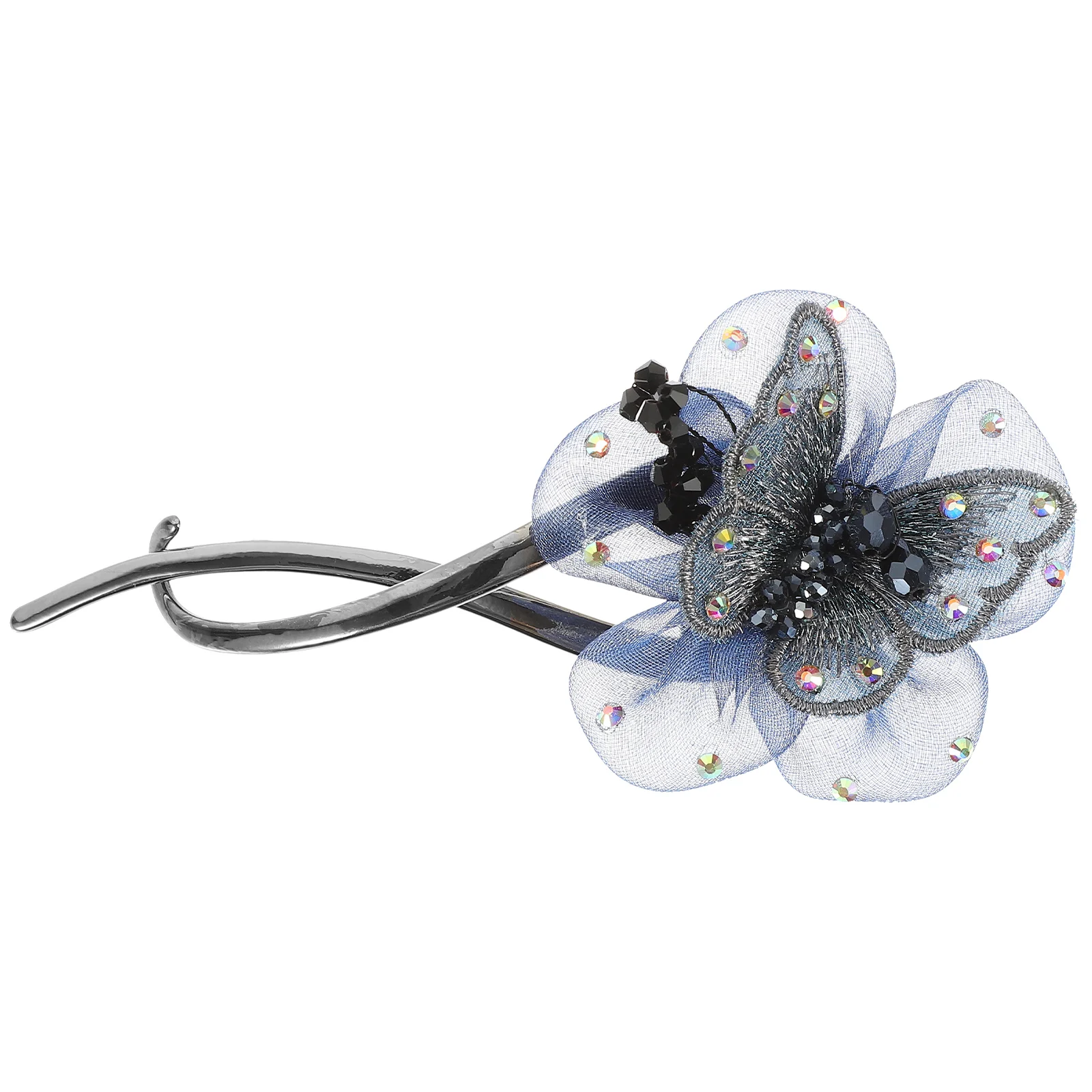 

Bow Headdress Barrettes Alloy Cuffs for Teens Hair Barrette Women Styling Clips to Hold Back Thick Hair French Pins