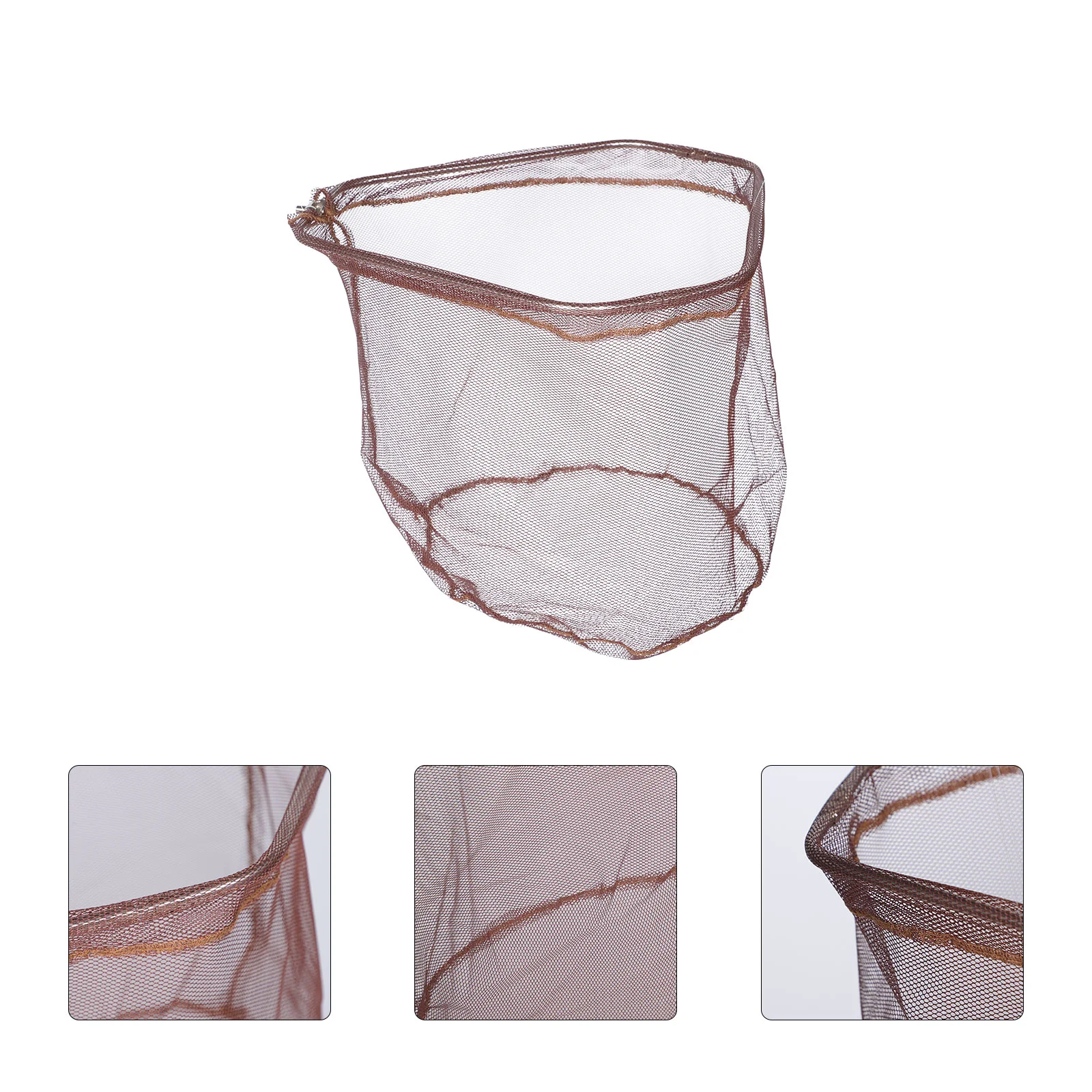 

Foldable Fishing Net Replacement Nets for Bait Tool Nylon Stainless Steel Land Baby