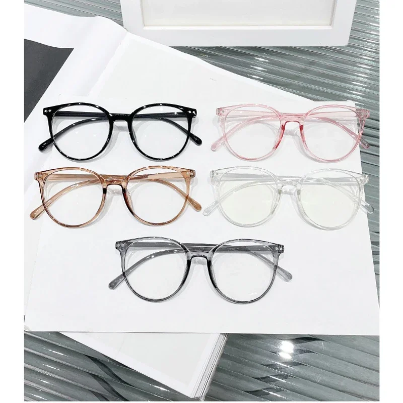 New Arrival Computer Glasses Frame Women Men Anti Blue Light Round Eyewear Blocking Glasses Optical Spectacle Eyeglass Окуляри