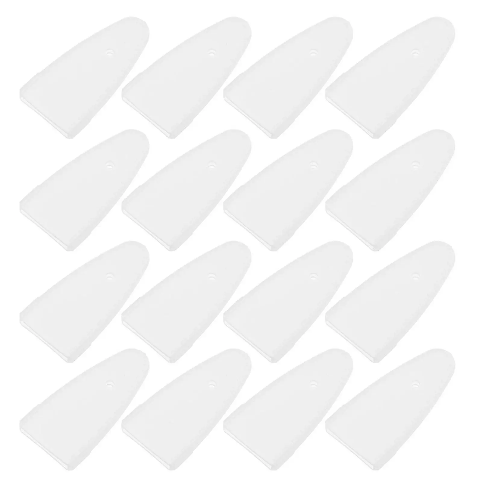 24Pcs U-Shaped Scissor Protective Cover Plastic Tip Protector for Sewing Salon Home Use Reusable Portable Safety Scissors Cover
