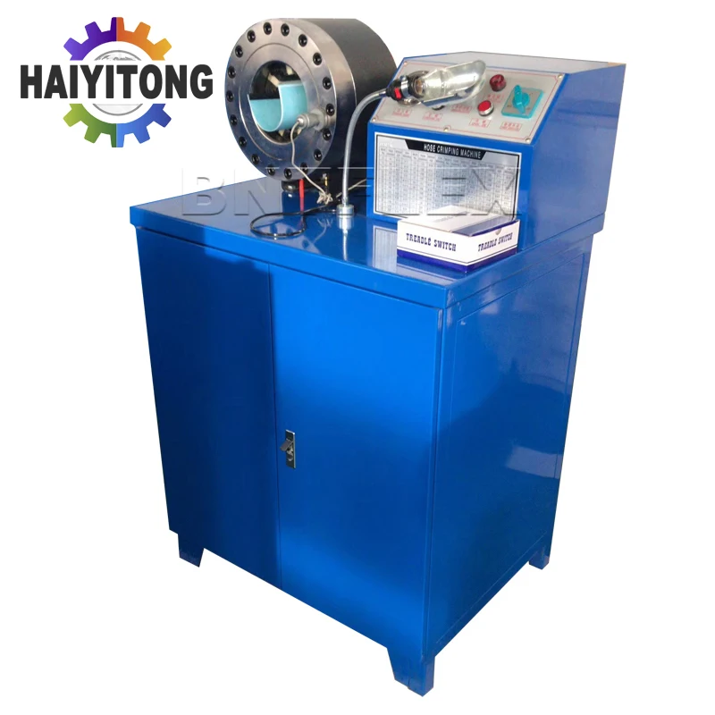 Effective hydraulic hose crimping machine