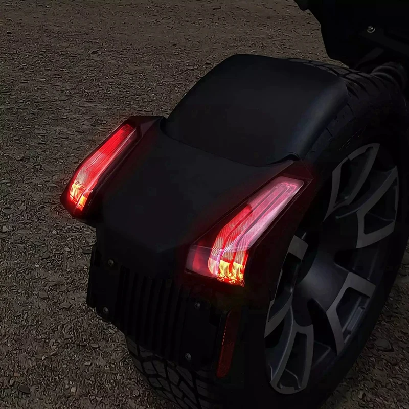 

LED Taillights For Can Am Ryker 600 900, LED Smoked Black Tail Light Brake Light 710005285 710005284