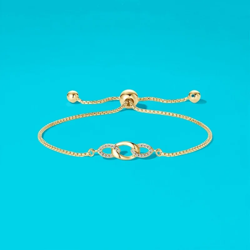 

РЕГУЛИРУЕМЫЙ 1CT БРАСЛЕТ ДЛЯ МЫССАНЦИИ ТРОЙНОЙ ССЫЛКИ МОДНЫЙ ДИЗАЙН ШИКЦИКОВЫЕ ЮВЕЛИРНЫЕ ИЗДЕЛИЯ ВЕРСИЛНЫЙ ЖЕНСКИЙ ТРОЙНОЙ ССЫЛОВЫЙ ПОДАРОЧНАЯ КОРОБКА