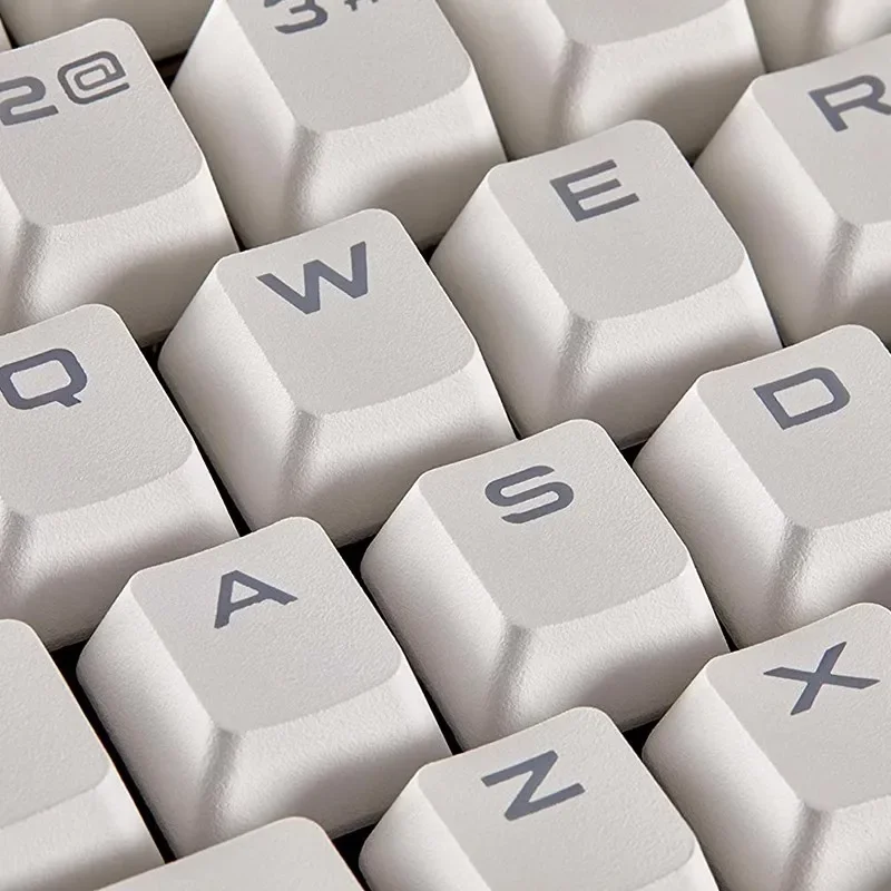104 Keys White PBT Keycaps For Corsair K70/K95/K63/K65 RGB/STRAFE RGB Backlight Key Caps Matte Texture Wear Resistant US Version
