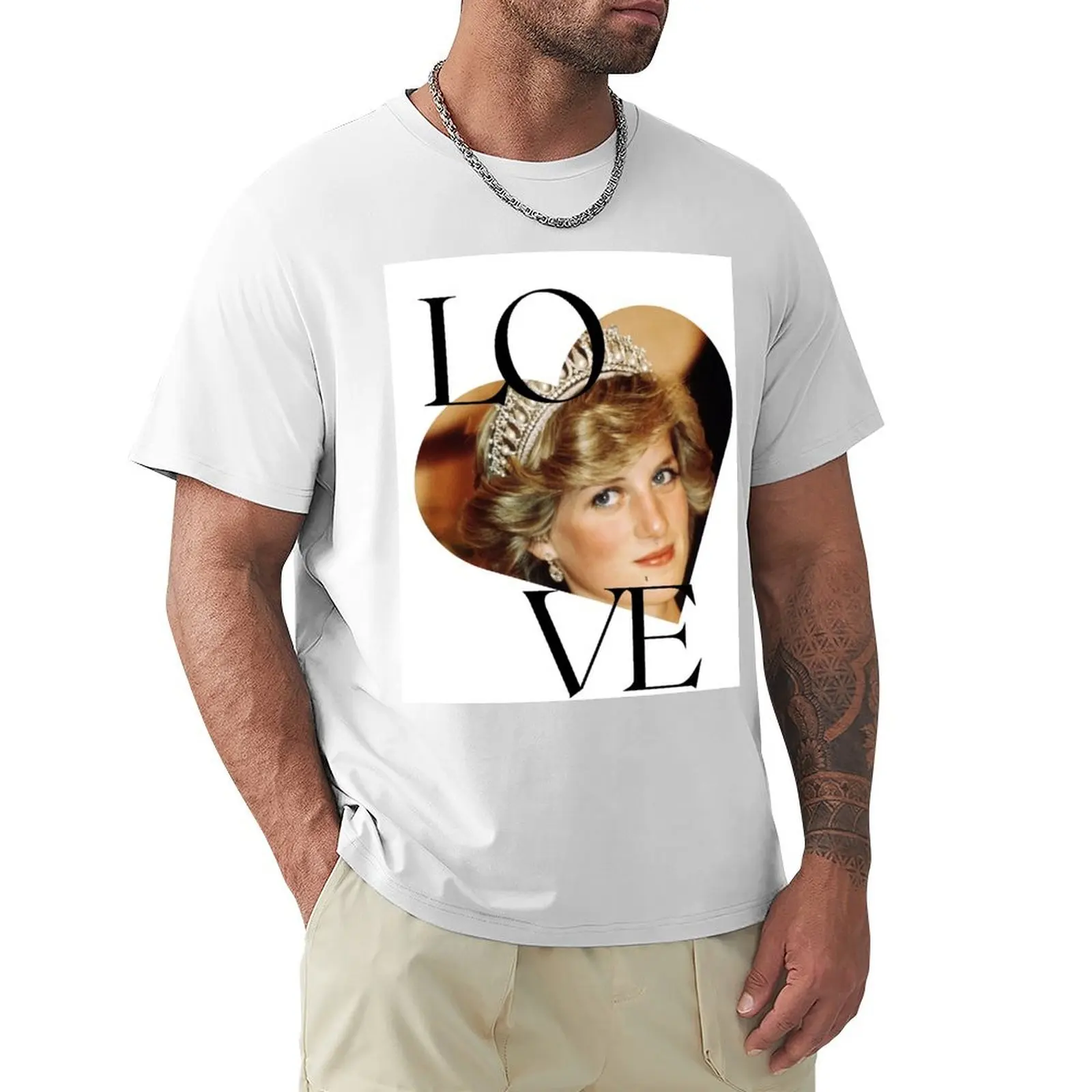 

Princees Diana Love T-Shirt Aesthetic clothing sweat hippie clothes funnys men t shirts