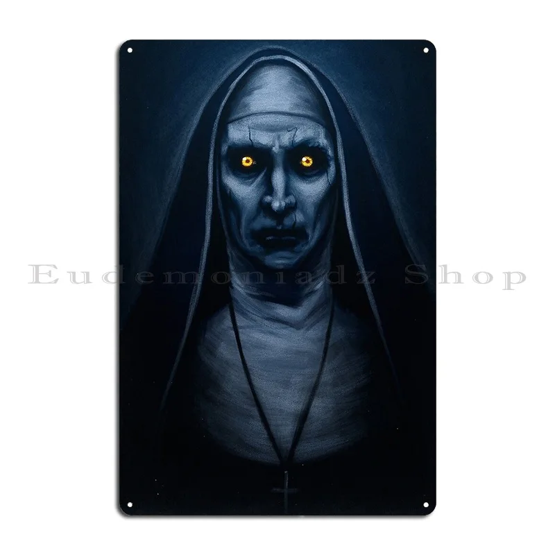 Valak Painting Metal Sign Club Decoration Create Wall Cave Create Tin Sign Poster