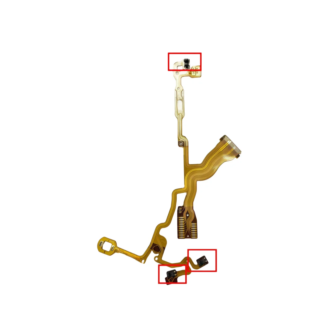 

New Lens Motor Rear Flex Cable with Components for Canon IXUS165 IXUS175 IXUS185