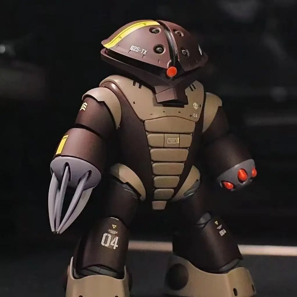 Animation Game Peripheral Toys HG 1/144 ZAKU BLACK TRI-STARS Assembly Movable Anime Action Model Figures Collection Ornaments