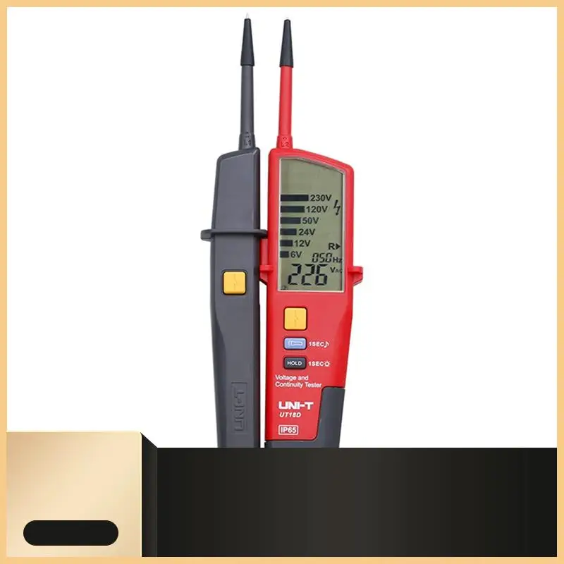 

UNI-T тестер напряжения и непрерывности RCD AC/DC портативный тестер напряжения с цифровым дисплеем Вольтметр Continunity-N30R