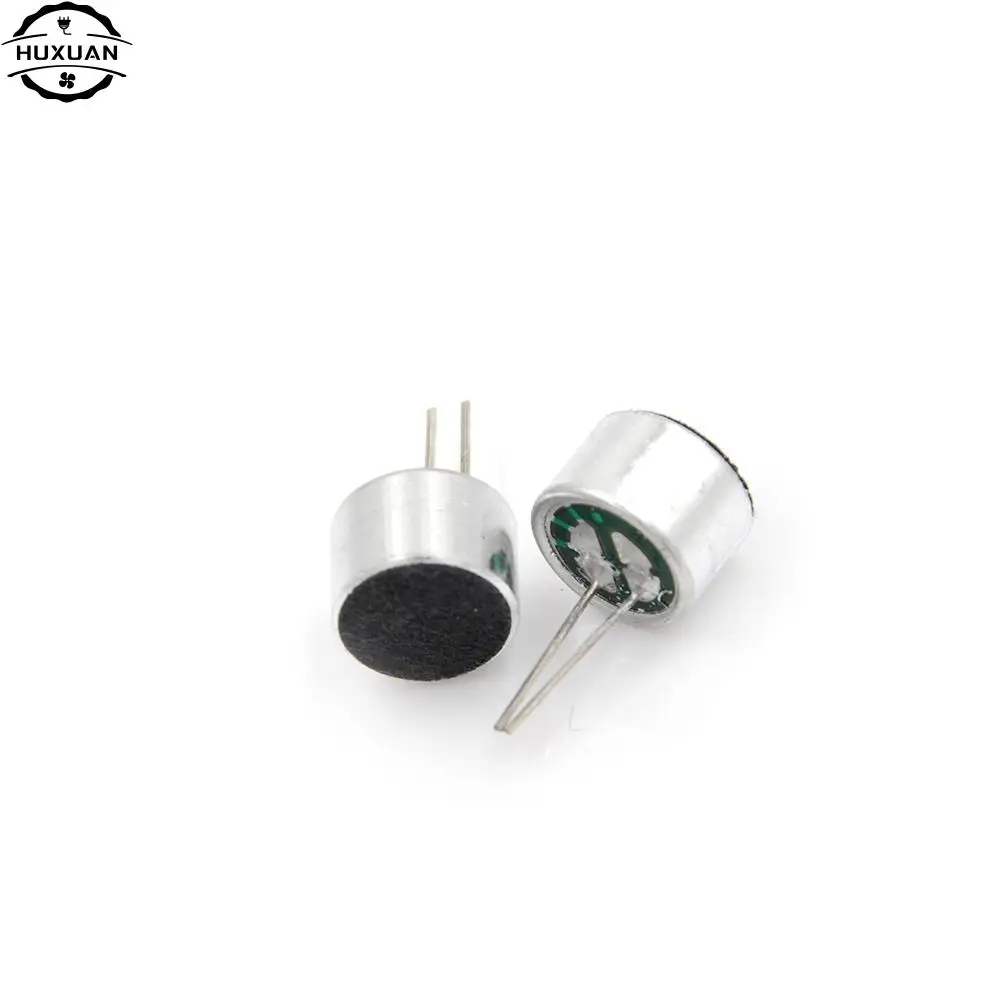 10 Pieces 2 Pins Mini MIC Capsule Electret Condenser Microphone