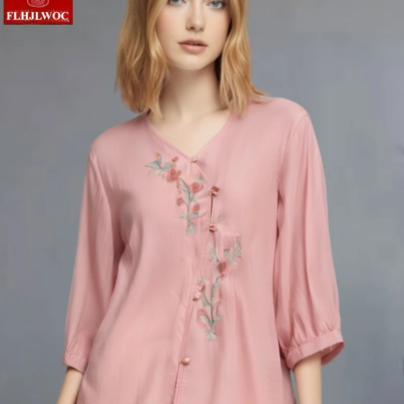 

Cotton Linen Tops Blouses Village Rustic Country Style Japan Mori Girls Cute Sweet Floral Print Retro Vintage Top Basics Shirts