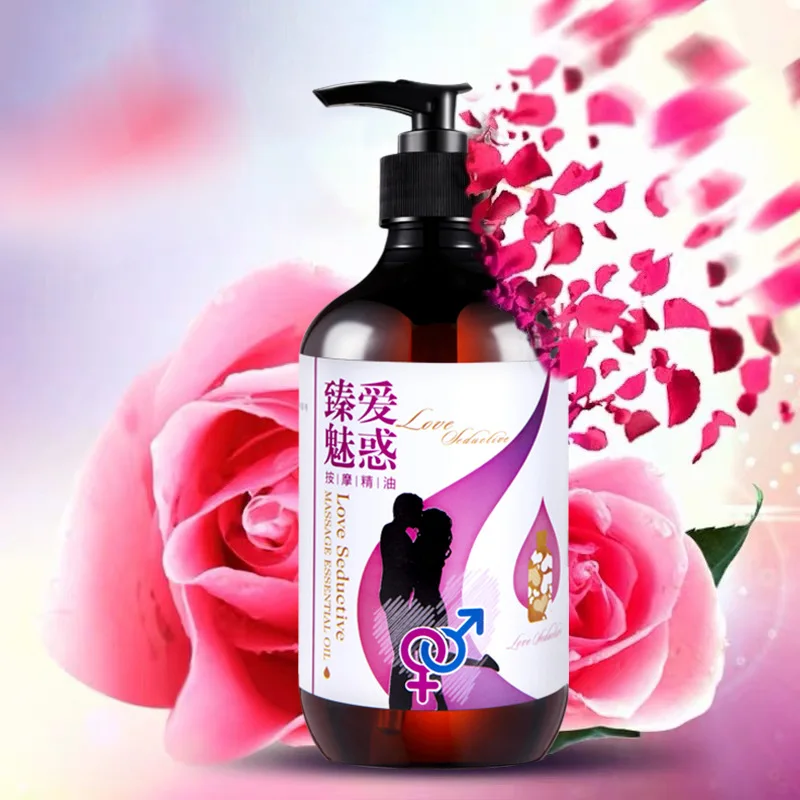 Essential Oil Massage Whole Body Private Parts Fun Couple Push Oil Body Through Meridians Scraping Rose Massage Oil Push Back