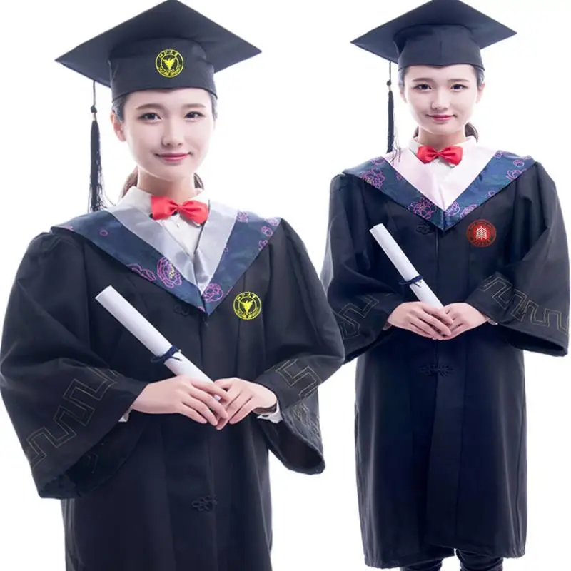 1Pc Graduation Uniform Accessories Unisex Bachelor Draped Cloth School University Graduation Ceremony Baccalaureate Shawl