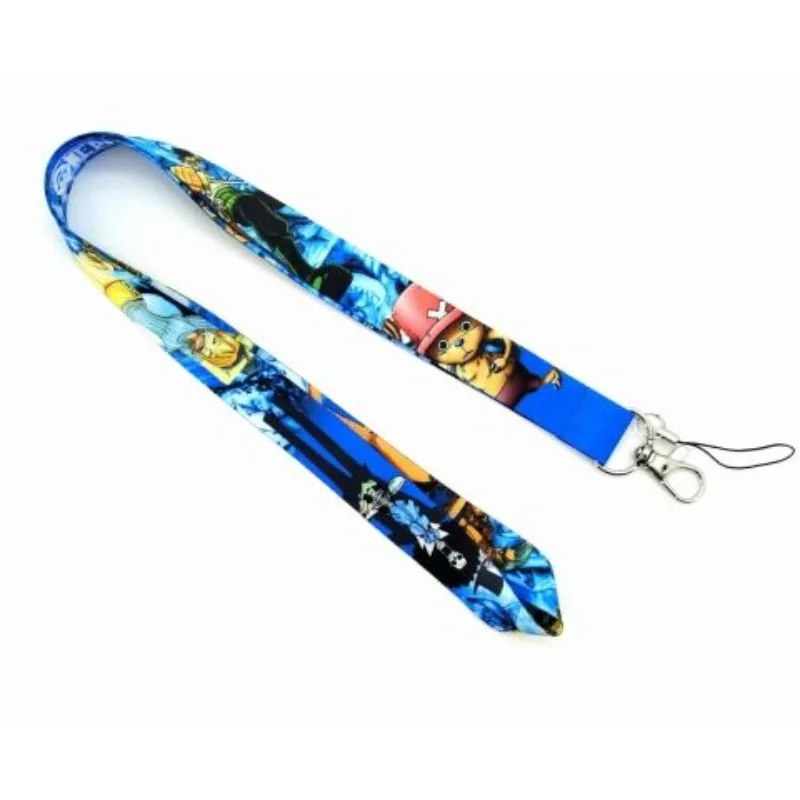 One Piece Luffy Roronoa Zoro Long Lanyard High-Value Cartoon Print Creative Unisex All-Match Simple Neck-Hanging Phone Strap - view 3