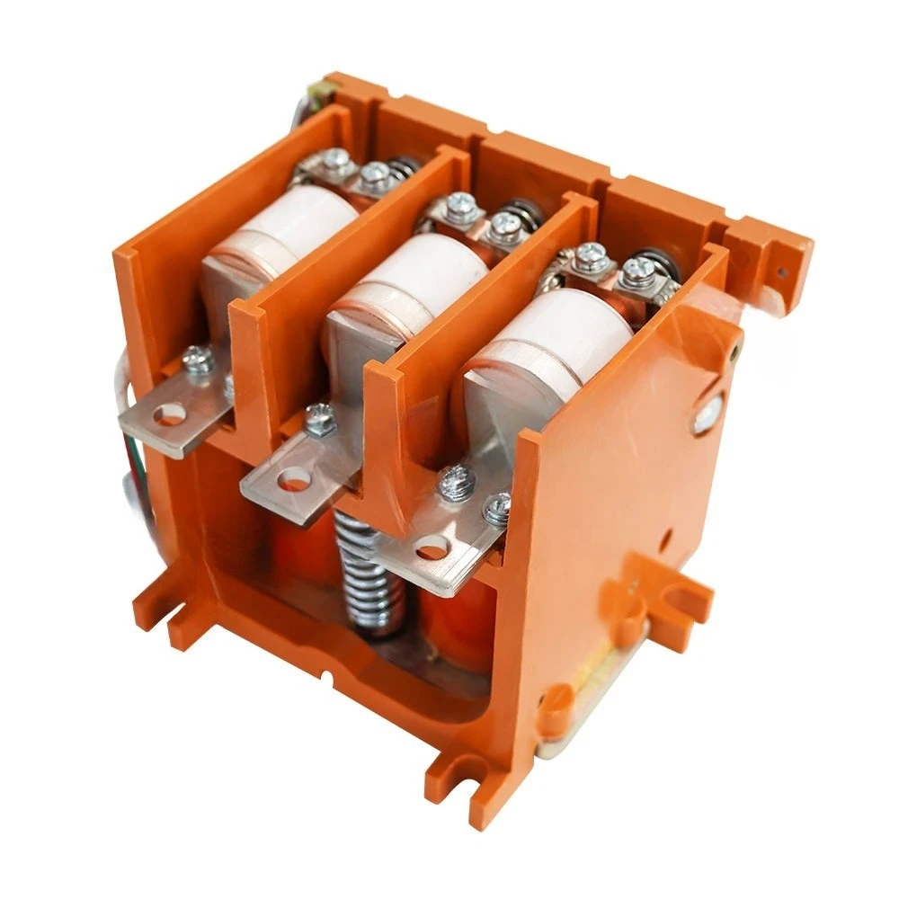 5-80A AC Vacuum Contactor 1140V 3 Extremely Low Voltage for Mine Starters, AC-3 AC-4 Motor Control Unit