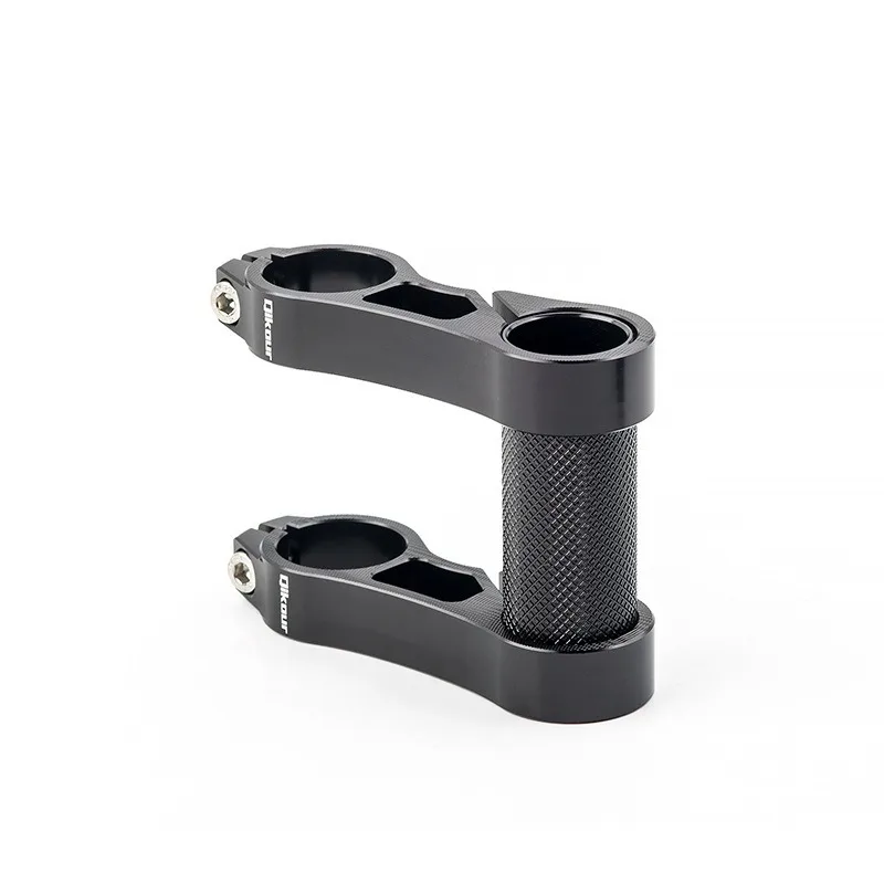 Lightweight Recessed Double-handle Stand Aluminum Alloy Sturdy Durable Foldable Bicycle Stem Stable Secure Bicycle Parts