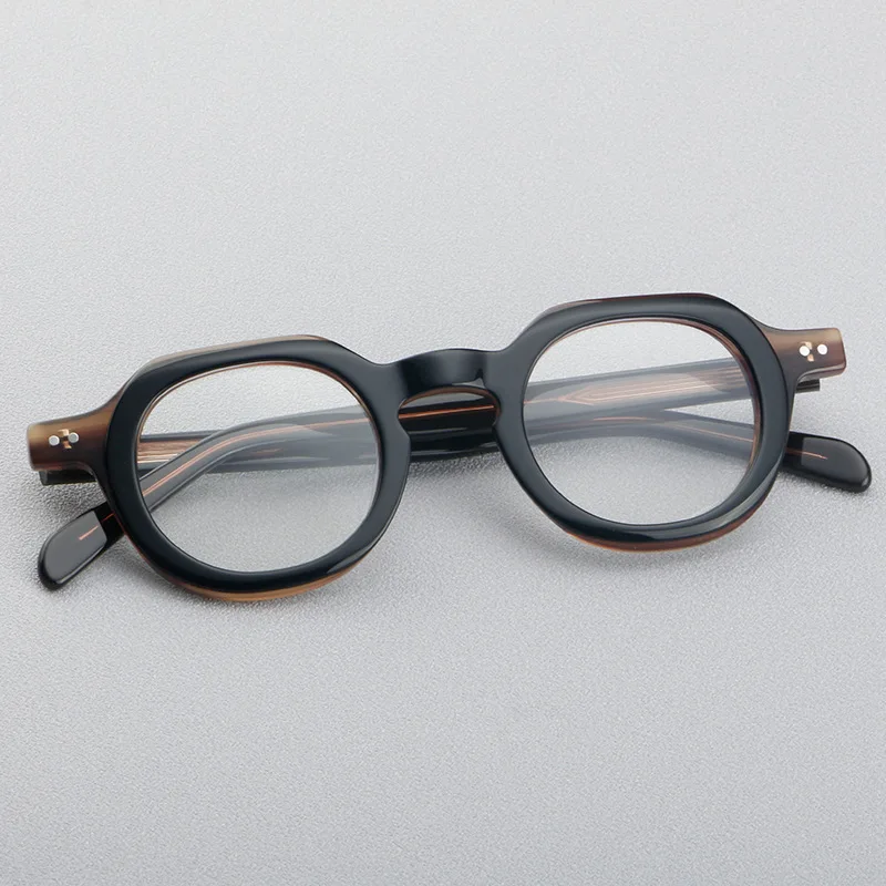 

Designer Retro Classic Glasses Frame Women Optical Progressive Prescription Custom Eyewear Men Myopia Reading Acetate Eyeglasses