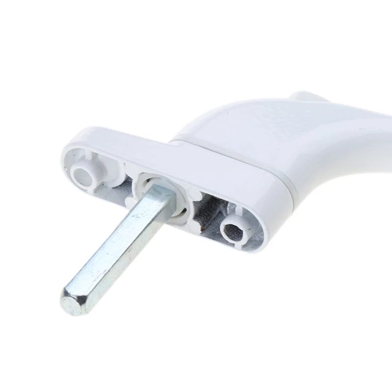 Y1UD UPVC White Universal Espag Window Handle - for Key Locking For Double Glazing
