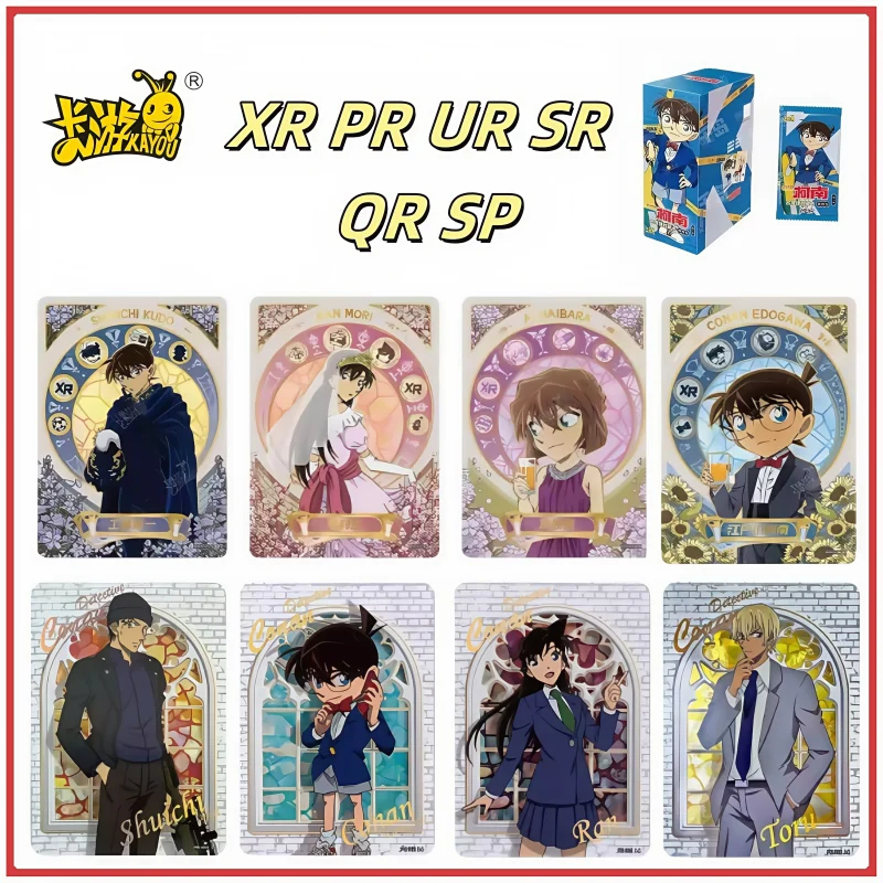 

KAYOU Detective Conan Card Insight Package 2, персонаж аниме Kaito Yukiko Shinichi Mystery Crime, редкая коллекционная карта, игрушка в подарок