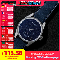 Sugess Mens Watch Automatic ST1721 Movement Aventurine Mechanical Wristwatches Hardlex Glass Fashion Simple Business Clock S451