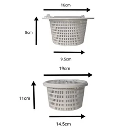 Accesorios para bañeras de hidromasaje para jardín y exteriores, herramientas de limpieza para Spx1091c SP1091LX SP1091WM, mango de cesta para espumadera de piscina sobre el suelo