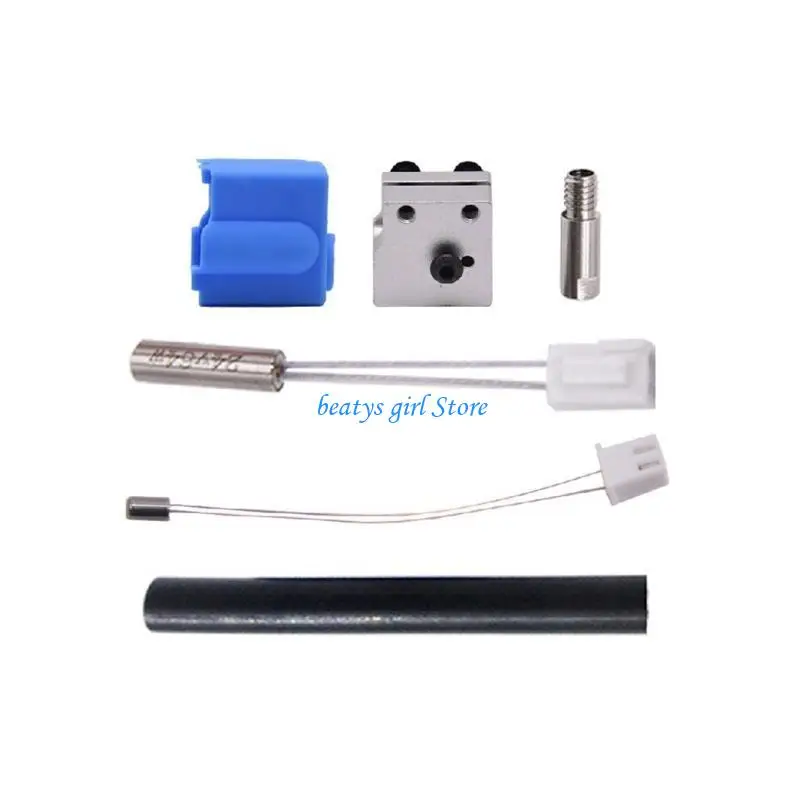 

C7AB Silicone Sleeve Throat Handle Thermistor Heating Pipe Heat Block For Sidewinder