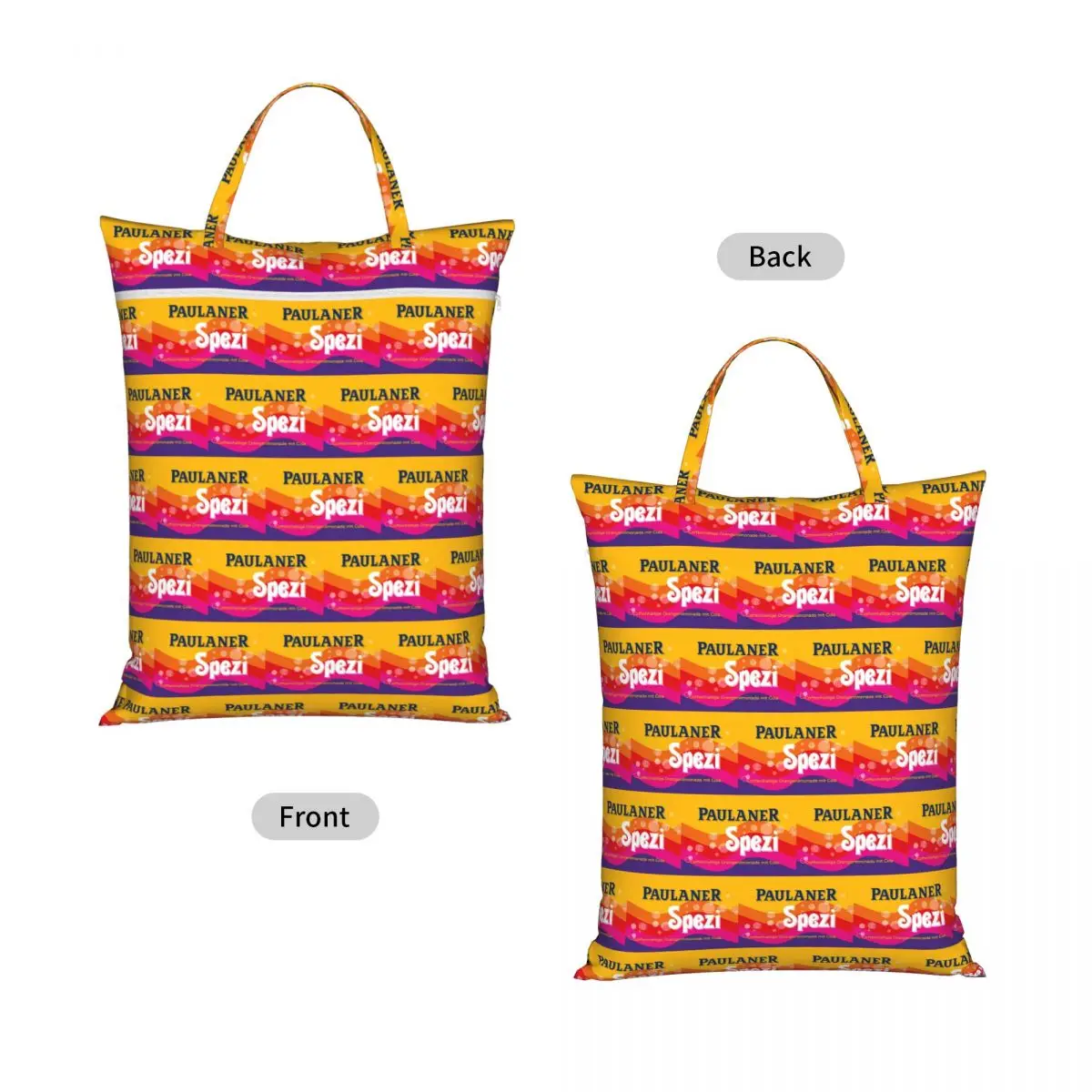 PaulanerSpezi Munich Travel Laundry Bag Waterproof Reusable Dirty Clothes Pouch Gym Yoga Camping Washing Basket