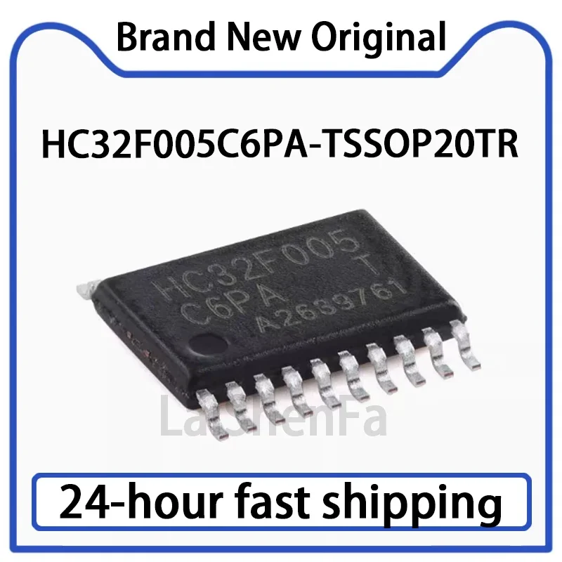 1-10PCS HC32F005C6PA-TSSOP20TR ARM Cortex-M0 32-bit Microcontroller MCU in Stock