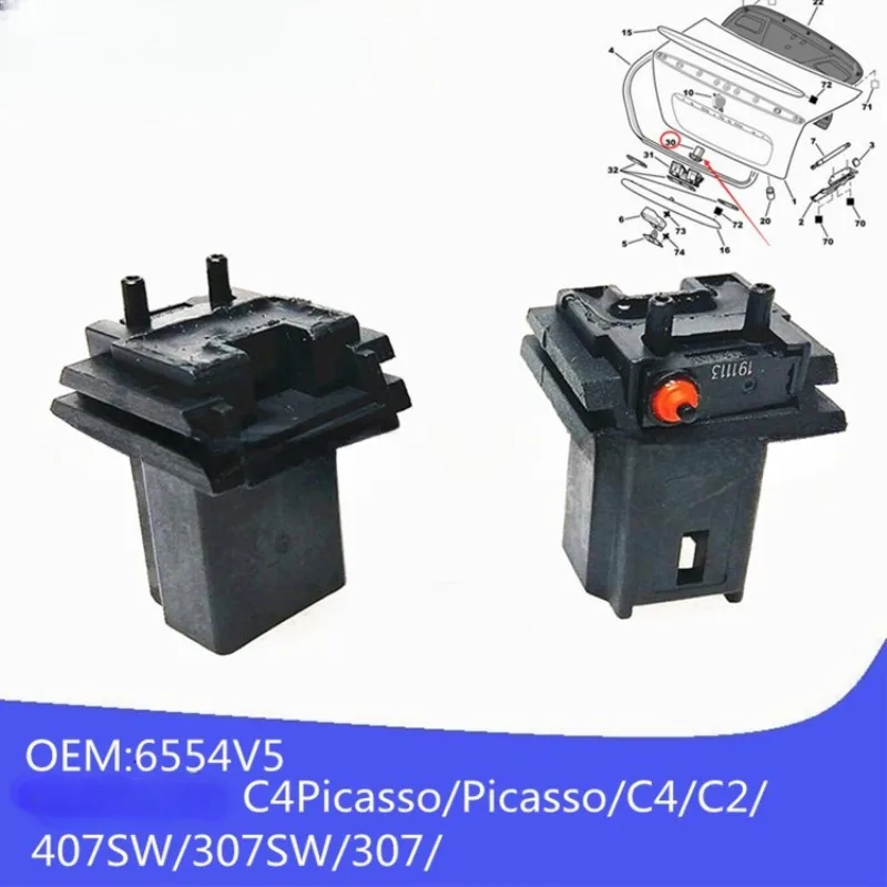 6554V5 Car Back Door Contact Switch for Peugeot 307308408301 for Citroen C4 Picasso/C2