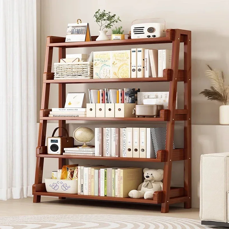 Luxury Children Book Shelf Living Room Desktop Glass Anti Fall Indoor Art Book Shelf Decoration Estanteria Modular Furniture