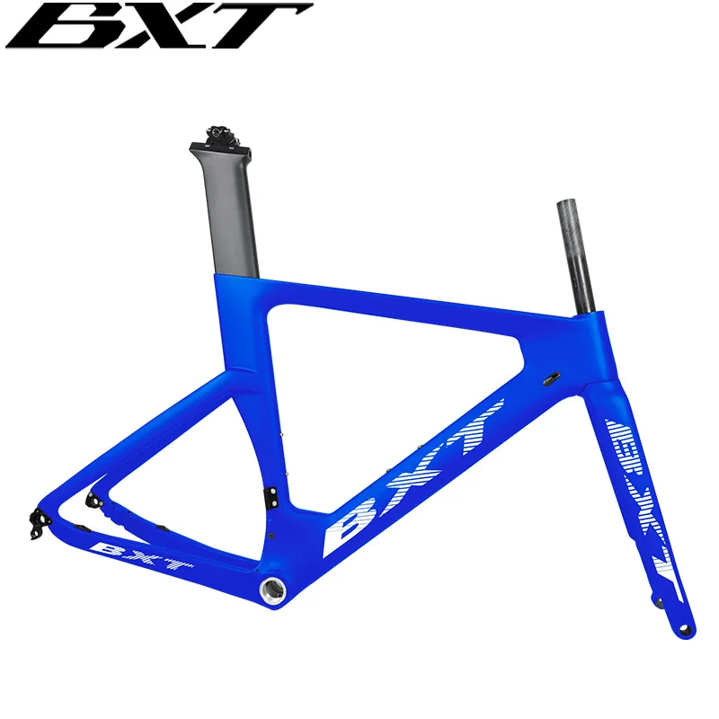 BXT-Carbon Road Bike Frameset, Disc Brake, Thru Axle, 12x142 BSA, 700x23c, Road Bicycle Frame, Racing Cycling