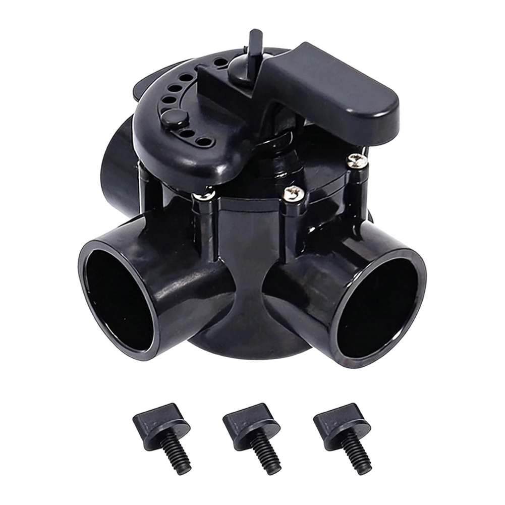 Bar Tool Pool Diverter Width 17 Cm PVC Diverter Valve PVC Construction 3-way Flow Control Easy Installation For Pools