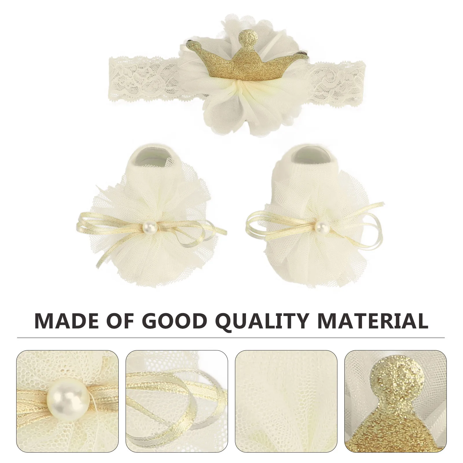 1 مجموعة مهرجان زي الجوارب عصابات الدانتيل معقود تصميم دافئ مريح الأحذية اكسسوارات هدية ل