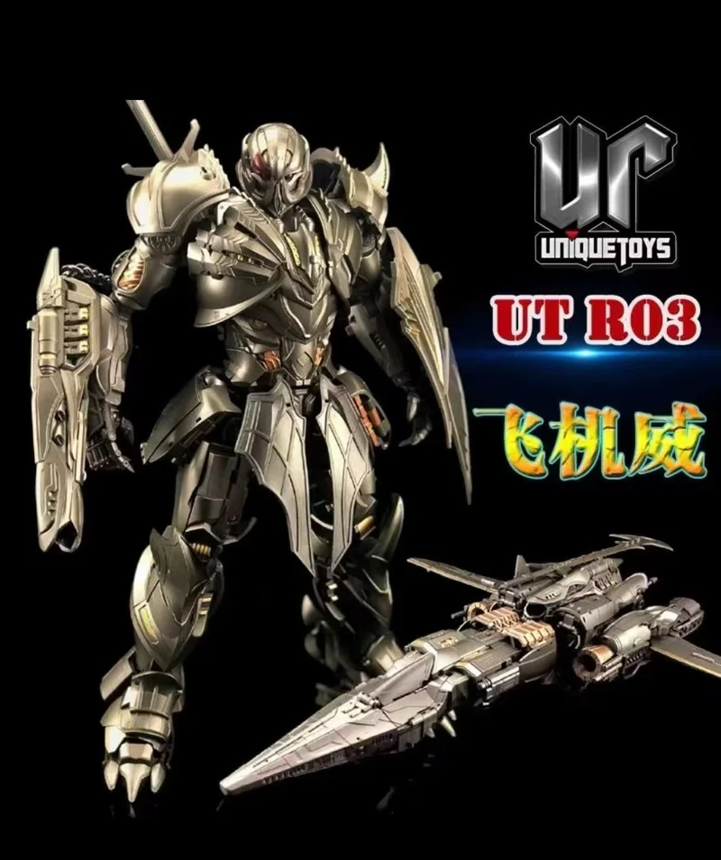 Neue Transformation Einzigartiges Spielzeug UT R-03 Megatron Movie Edition Actionfigur Modell Sammlung Spielzeug Geburtstag Halloween Geschenke