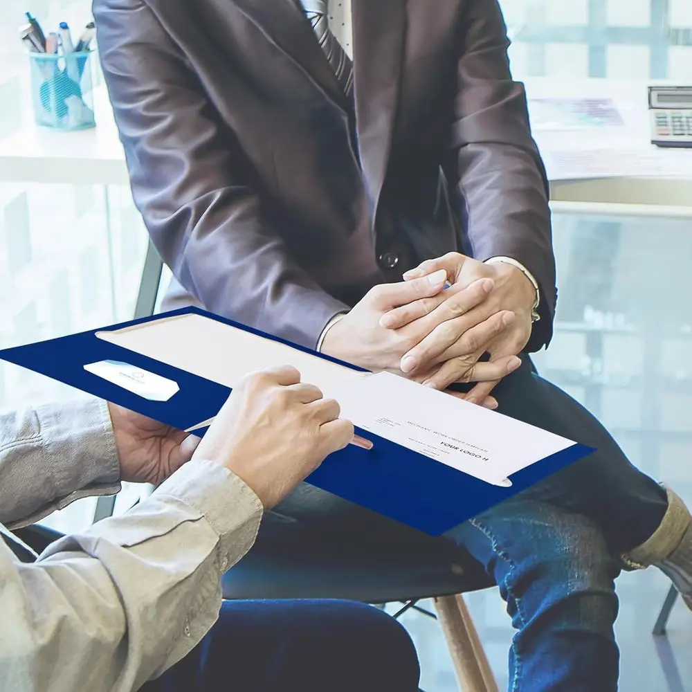 مجلدات ورقية لامعة، 100 عبوة، 2 جيوب، حجم الرسالة، منافذ عرض اليوم الأول من المدرسة، العودة بالجملة إلى المدرسة