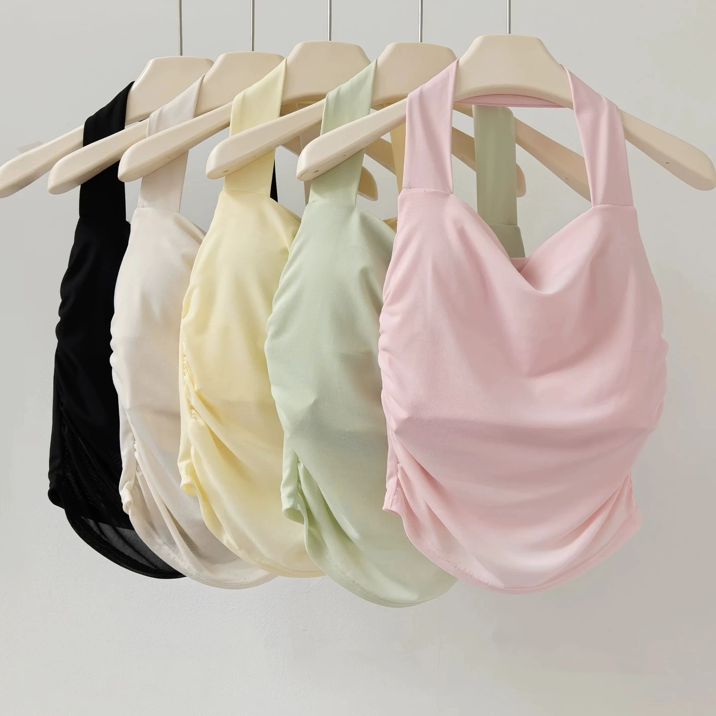 Pilates Yoga Clothes - Halter Neck with Chest Pad Yoga