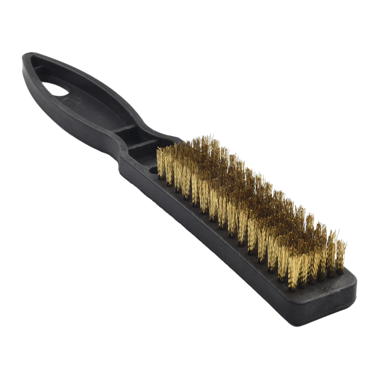 Copper Wire Brush for Rust Removal Polishing and Cleaning of Metal Surfaces Including Tools Hardware and Equipment