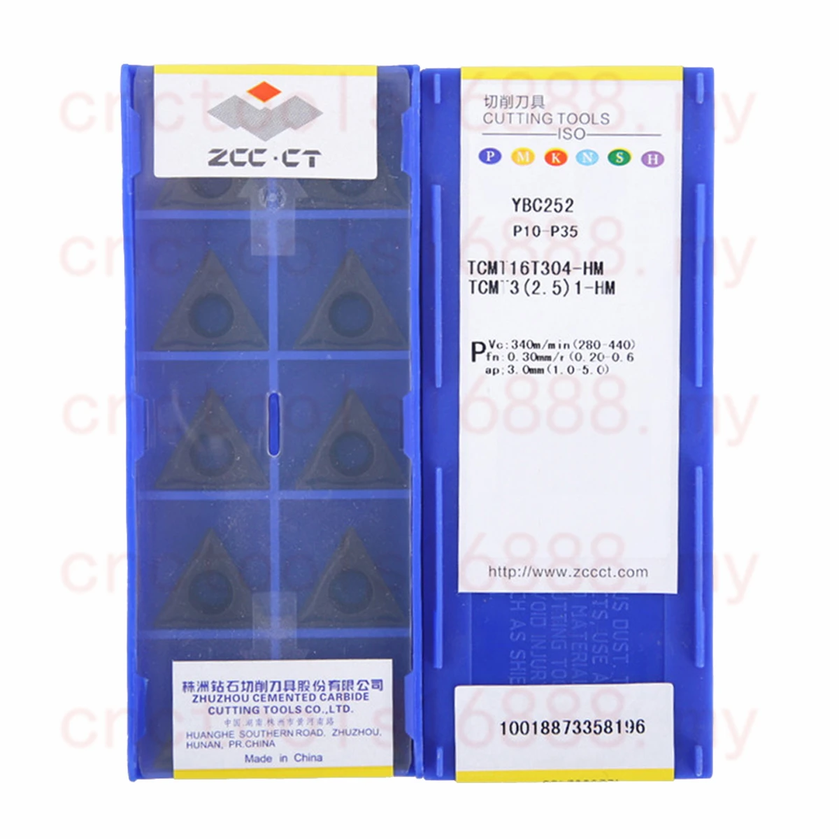 ZCCCT TCMT090204 TCMT110204 TCMT110208 TCMT16T304 TCMT16T308 YBC251 YBD152 YBC252 YBD102 YB9320 YB6315 Carbide Inserts