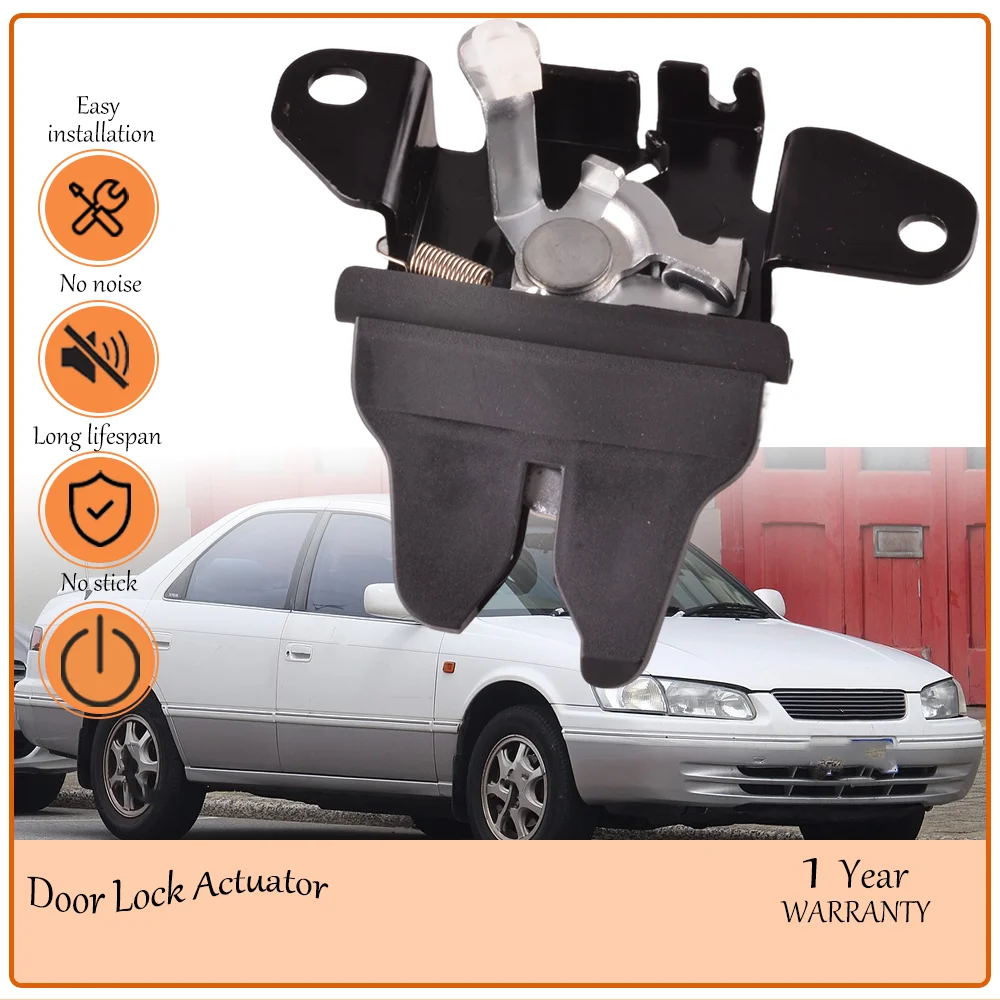 Long-Durability Mechanical Door Lock Latch Unit Fit 1997 Toyota Camry, Anti-Rattle & Corrosion-Proof OEM 64610-AA010 64610AA010