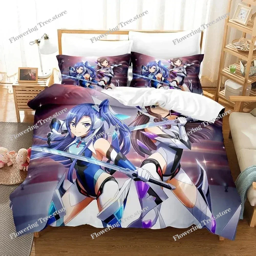 

Anime Revue Starlight Bedding Set Boys Girls Twin Queen Size Duvet Cover Pillowcase Bed Kids Adult Fashion Home Textileextile