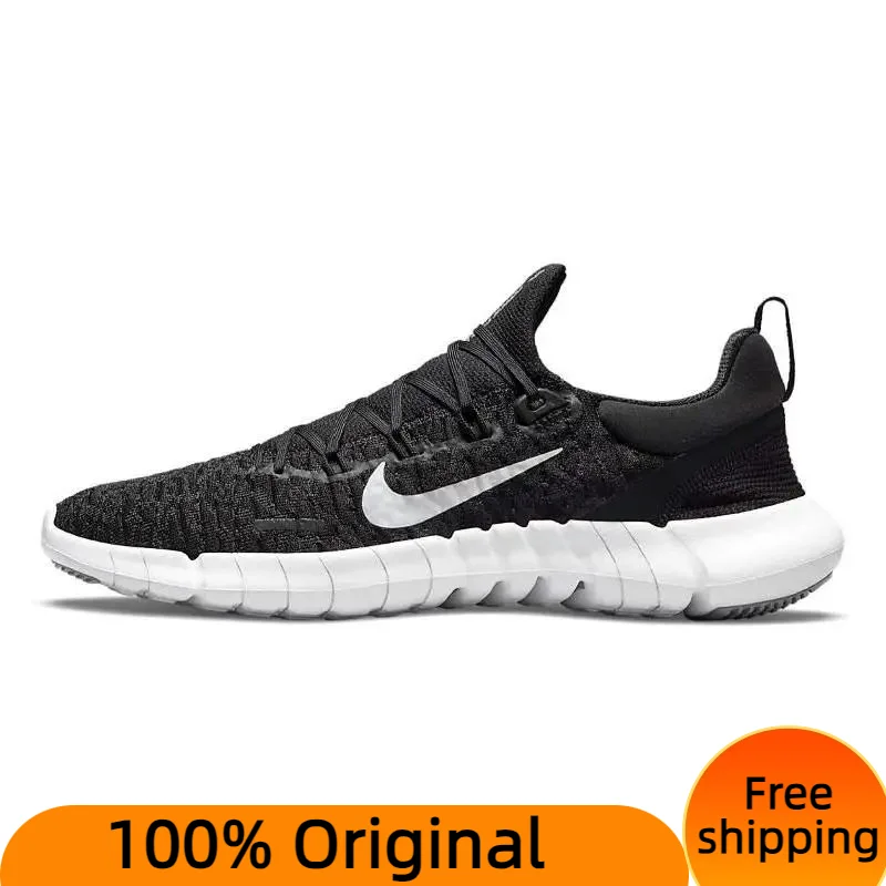  Nike Free Run 5.0 Black White Women's Sneakers shoes CZ1891-001