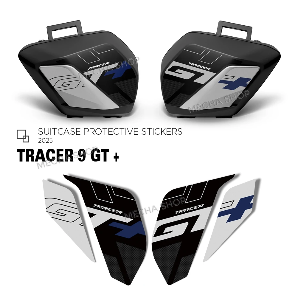 

Motorcycle Suitcase Sticker Protection Kit for Tracer 9 GT + 2025 Suitcase Stickers